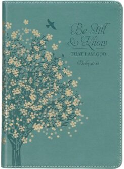 9781642725278 Classic Journal Be Still And Know Psalm 46:10 Floral Inspirational Scripture Not