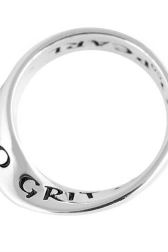 608200023265 No Grit Wide Mobius (Size 6 Ring)
