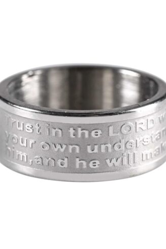 714611141044 Proverbs 3:5-6 (Size 7 Ring)