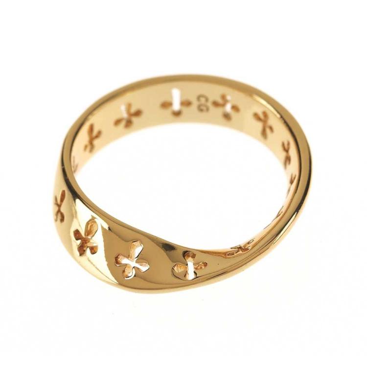 714611177203 InspiRing Wide Mobius Cutout Cross (Size 8 Ring)