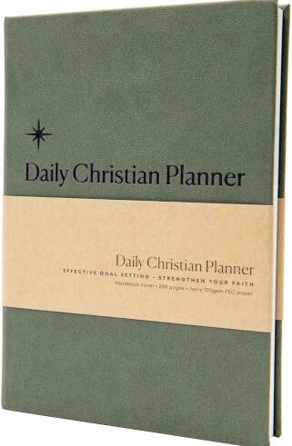 0795847921419 Daily Christian Planner Green