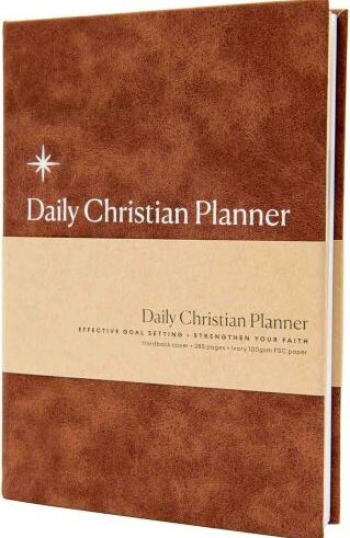 0795847921433 Daily Christian Planner Brown
