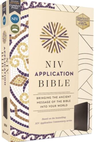 9780310465133 Application Bible Comfort Print