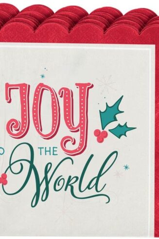 1220000329003 Decorative 3-Ply 12 Piece Premium Paper Christmas Napkin Set for Home & Kitchen: