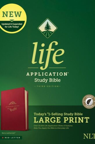 9781496446855 Life Application Study Bible Third Edition Large Print