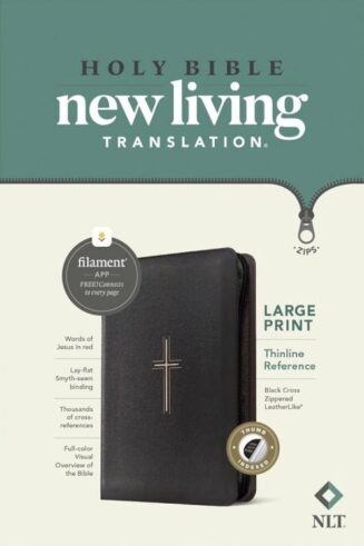 9781496489999 Large Print Thinline Reference Bible Filament Enabled Edition
