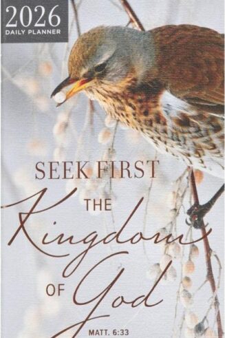 9781639527885 2026 Kingdom of God Song Thrush Small Daily Planner - Matthew 3:33