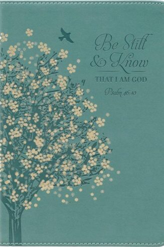 9781642725278 Classic Journal Be Still And Know Psalm 46:10 Floral Inspirational Scripture Not