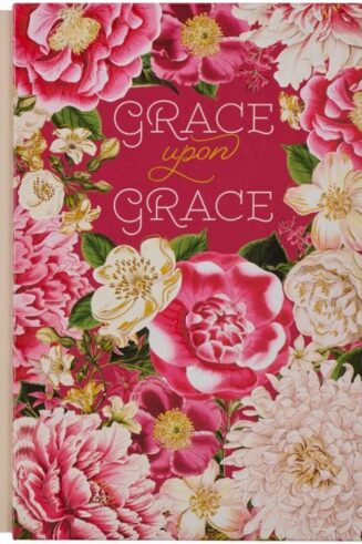 9781776371396 LG Journal for Women Grace Upon Grace John 1:16 Bible Verse Inspirational Script