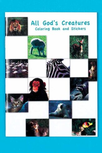 603799382878 All Gods Creatures Coloring Book And Stickers