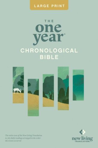 9781414337678 1 Year Chronological Premium Slimline Large Print Bible