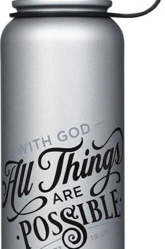 1220000320789 Large Stainless Steel Double Wall Vacuum Sealed Insulated Water Bottle for Men &