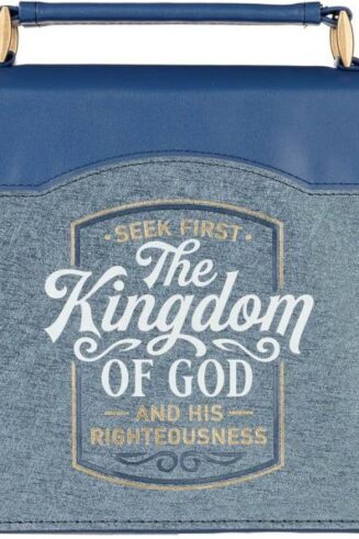 1220000321267 Vegan Leather Fashion Bible Cover Carry Case for Women: Seek First the Kingdom o