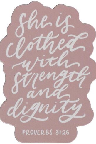 1220000328181 Inspirational Decorative Die-cut Colorful Refrigerator Scripture Magnet for Wome