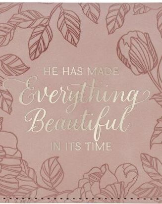 1220000329836 Premium Vegan Leather Scripture Checkbook Cover for Women: Everything Beautiful