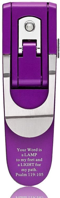 6006937098138 Purple Pop-Up Booklight