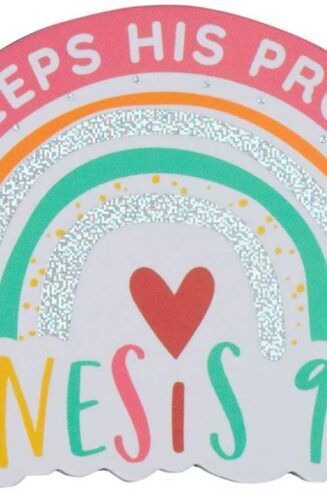 6006937161399 Inspirational Women & Girls Bible Verse Fridge Magnet: God Keeps His Promises