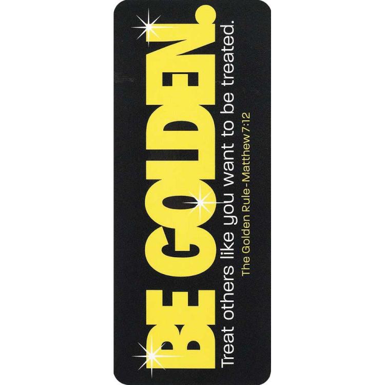 603799530941 Be Golden Bookmark