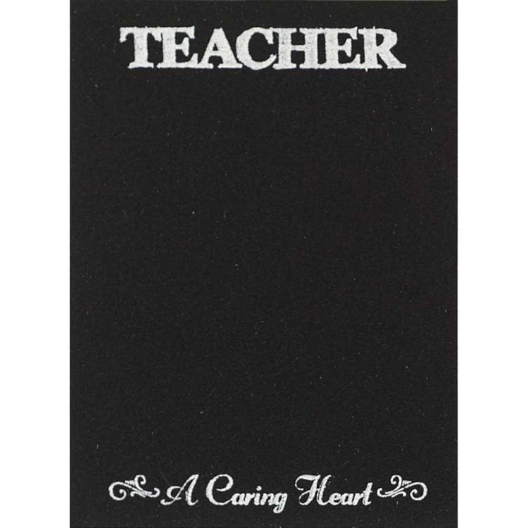 603799546881 Teacher A Caring Heart Chalkboard (Magnet)