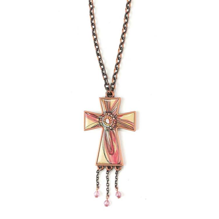 603799550307 I Said A Prayer Cross Mirror Dangle