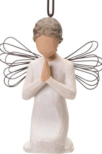 638713260444 Angel Of Prayer (Ornament)