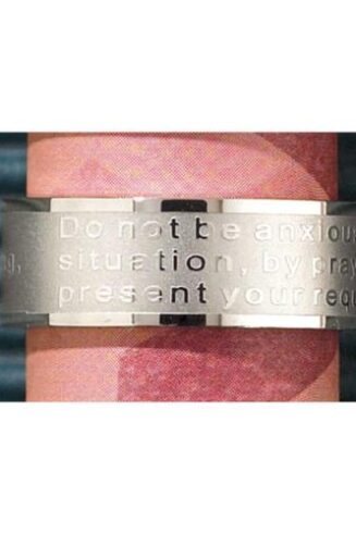 714611140948 Philippians 4:6 (Size 9 Ring)