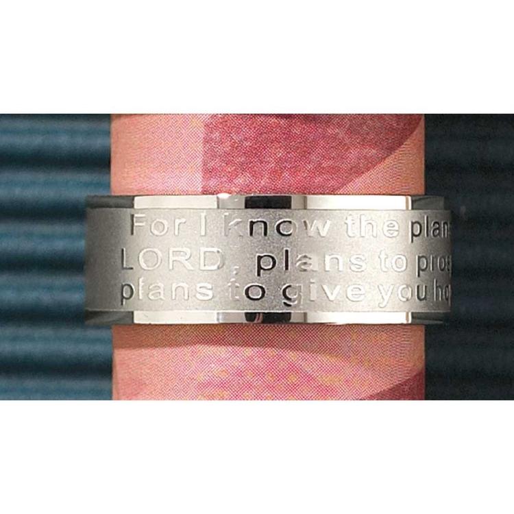 714611141020 Jeremiah 29:11 (Size 11 Ring)