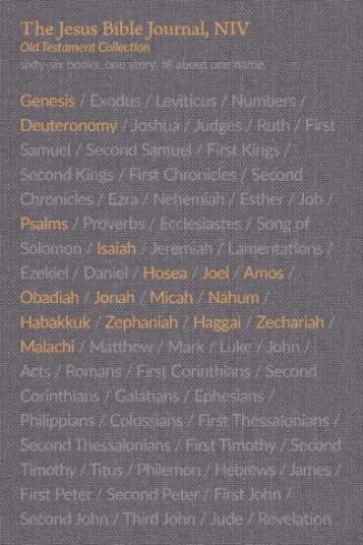 9780310456261 Jesus Bible Journal Selected Old Testament Books 5 Volume Boxed Set Comfort