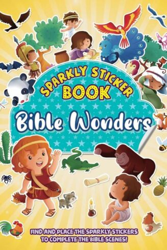 9780825452840 Bible Wonders : Sparkly Sticker Book - Find And Place The Sparkly Stickers