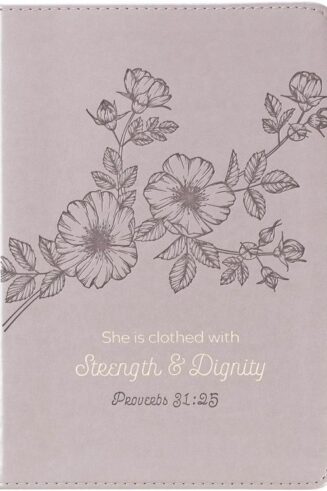9781642721386 Classic Journal Strength and Dignity Proverbs 31 Woman Bible Verse
