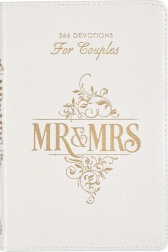 9781642729641 Mr. and Mrs. 366 Devotions for Couples - White Faux Leather Devotional Gift Book