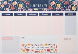 6006937170445 Rejoice Pray And Give Thanks Always 1 Thess 5:16-18 Undated Planner Pad