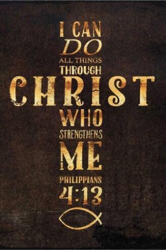 603799252867 Philippians 4:13 Plock (Plaque)