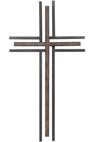 603799442589 Double Metal Cross