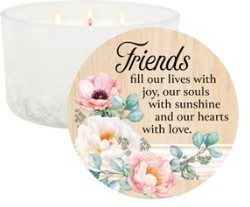 096069287377 Friends 3 Wick Candle